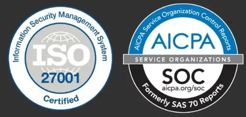 Certifications ISO 27 001 SOC2 Type II